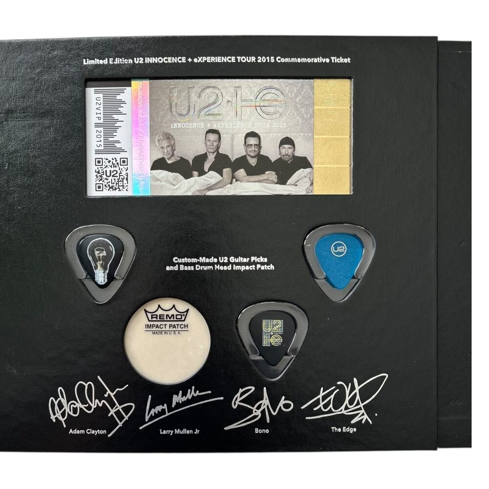 U2 Innocence + eXperience Tour 2015 Limited Edition VIP Commemorative Box - Picture 2 of 6